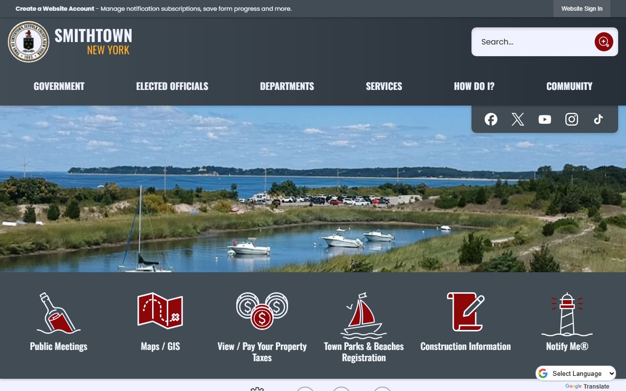 Smithtown Town government court information for Smithtown court records