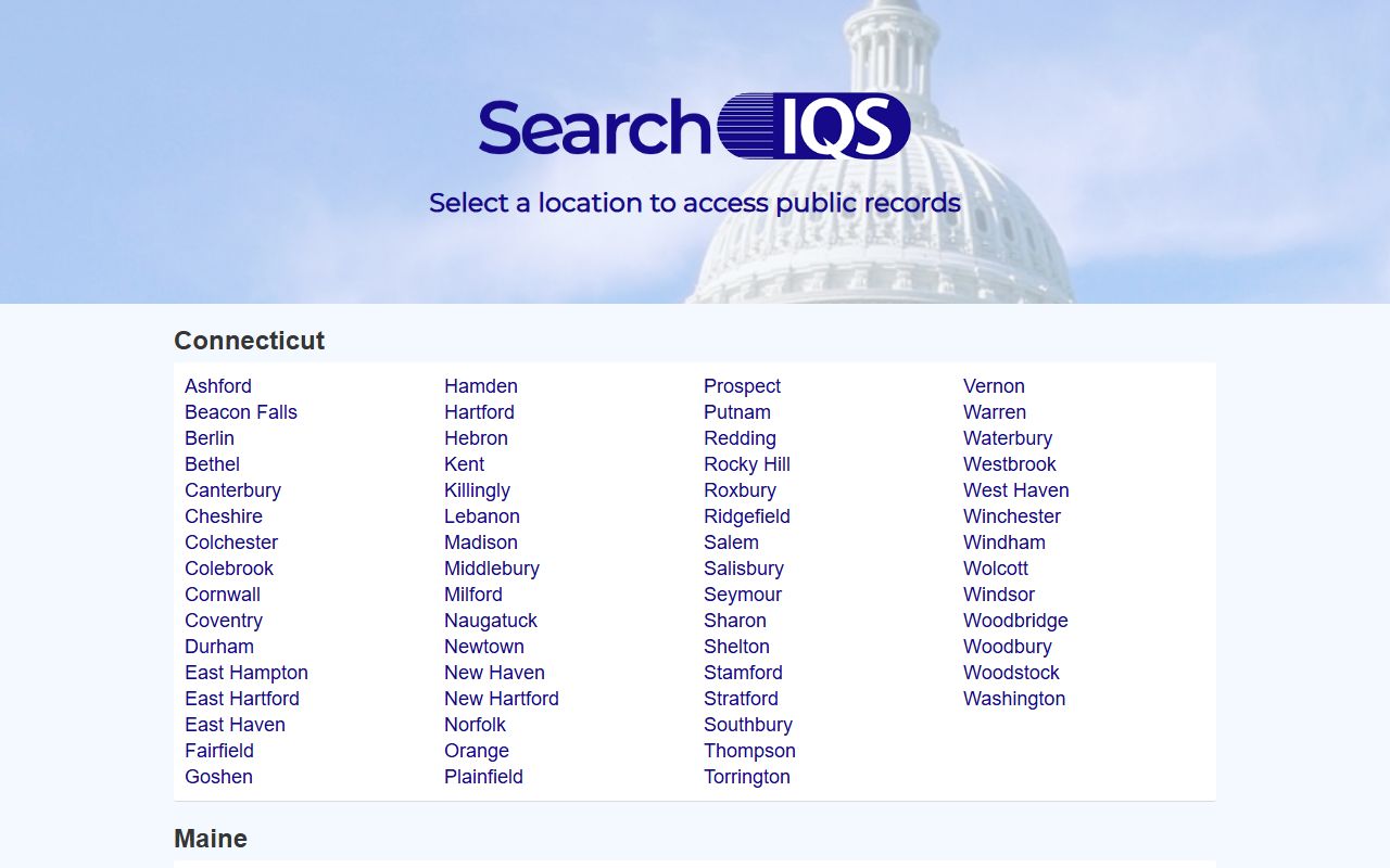 Essex County online records search portal for court records