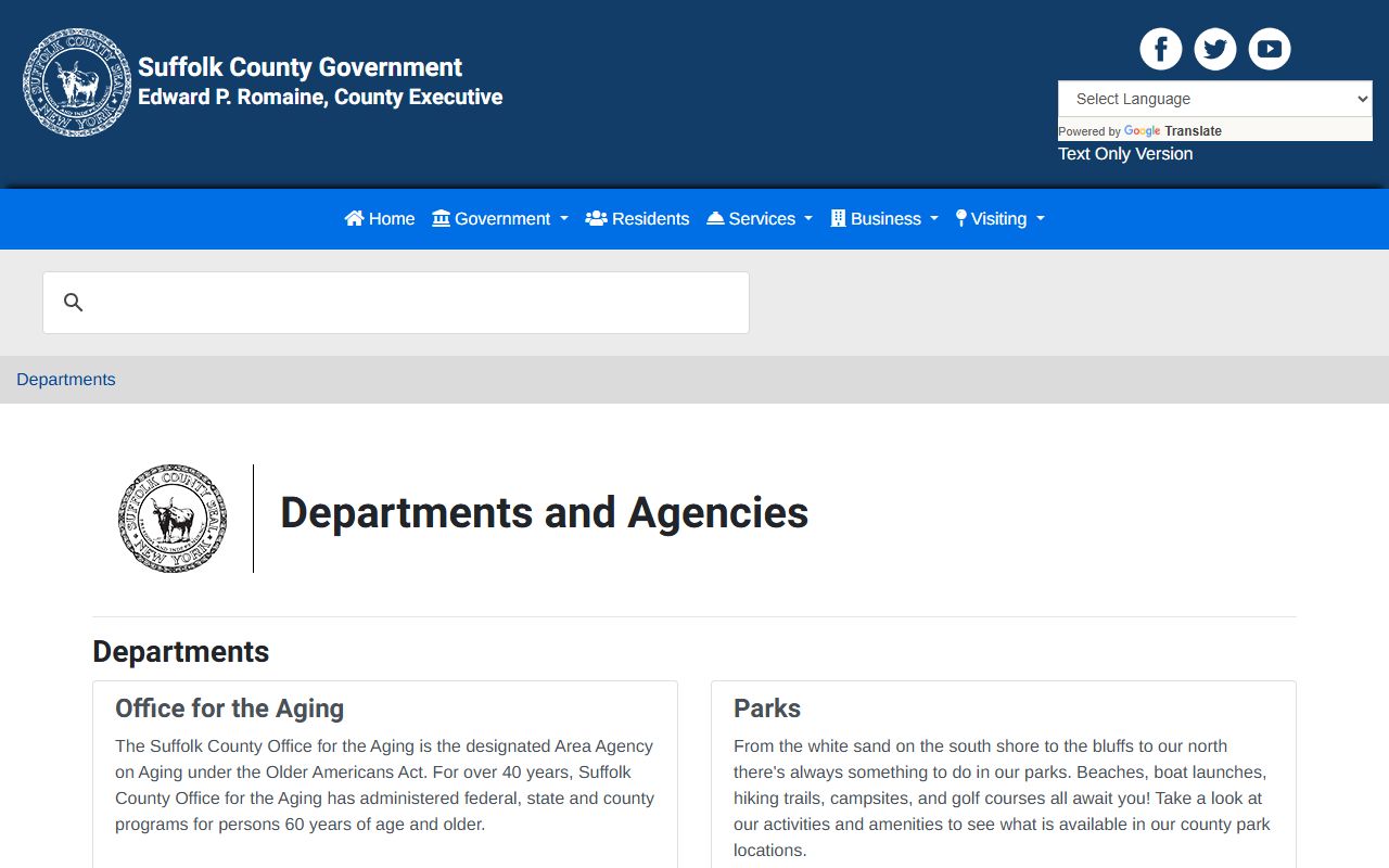 Suffolk County Clerk portal for searching Suffolk County court records